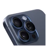 OBAL:ME lencsevédő Apple iPhone 15 Pro/15 Pro Max készülékhez, kék Titanium