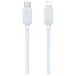 kábel USAMS KY Series US-SJ692 30W USB-C to Lightning 1m fehér