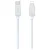 kábel USAMS KY Series US-SJ692 30W USB-C to Lightning 1m fehér