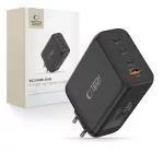 TECH-PROTECT NC240W-GAN 4-portos hálózati töltő PD 240W / QC3.0 fekete
