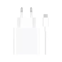   Xiaomi MDY-16-EF USB-A 33W utazótöltő + adatkábel USB-C 3A fehér