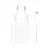 Xiaomi MDY-16-EF USB-A 33W utazótöltő + adatkábel USB-C 3A fehér