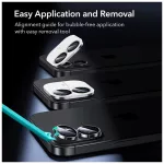 ESR ARMORITE kameravédő iPhone 16 / 16 Plus / 17 készülékhez fekete