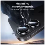 ESR ARMORITE kameravédő iPhone 16 / 16 Plus / 17 készülékhez fekete