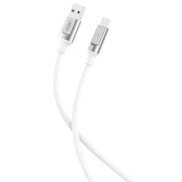 XO Cable NB251 USB–microUSB kábel 1,0 m 6A fehér