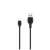 XO cable NB103 USB–microUSB kábel 2,0 m 2,1 A fekete