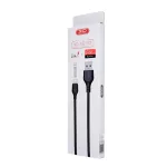 XO cable NB103 USB–microUSB kábel 2,0 m 2,1 A fekete
