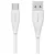 USAMS Green Series kábel SJ714 18W 3A USB-A to USB-C 1m fehér
