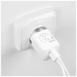 OBAL:ME GaN fali töltő USB-A + USB-C 36W fehér