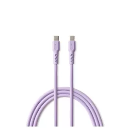 COLORUM USB-C–USB-C kábel 1,8 m 3A CK60-CC-09 xLavenda