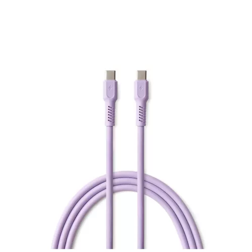 COLORUM USB-C–USB-C kábel 1,8 m 3A CK60-CC-09 xLavenda