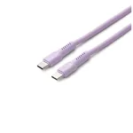 COLORUM USB-C–USB-C kábel 1,8 m 3A CK60-CC-09 xLavenda