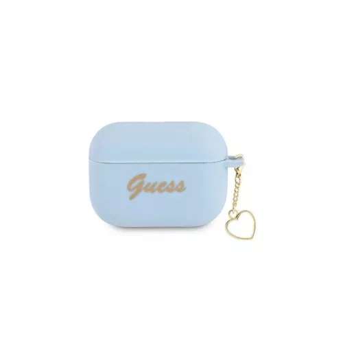 CG MOBILE GUESS CHARMS HEART szilikon tok (telefondísz) VILÁGOSKÉK Apple AirPods Pro (GUAPLSCHSB)
