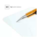 Edzett üveg kijelzővédő Samsung Galaxy Tab S9 FE+ 12,4" készülékhez Blue Star