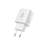 TECH-PROTECT NCA45W-GAN 2-PORT HÁLÓZATI TÖLTŐ PD 45W / QC3.0 + LIGHTNING CABLE fehér