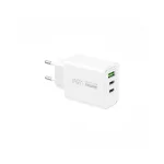 KIDDY SERIES RP-U139 45W 2×USB-C/1×USB hálózati töltő fehér