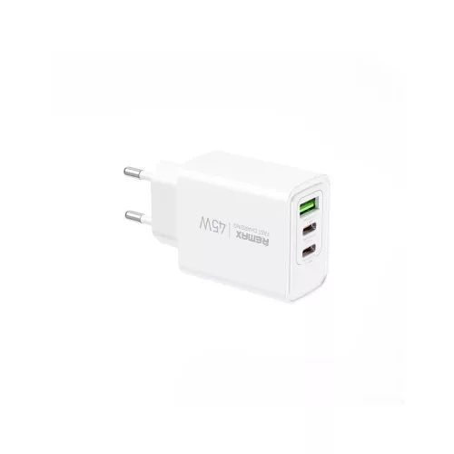 KIDDY SERIES RP-U139 45W 2×USB-C/1×USB hálózati töltő fehér