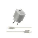 WIWU Jello 20W GaN töltőszett Wi-U016 C-L EU csatlakozóval