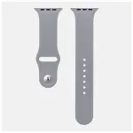 OBAL:ME szilikon szíj Apple Watch készülékhez 42-49mm M-L szürke