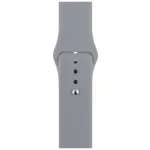 OBAL:ME szilikon szíj Apple Watch készülékhez 42-49mm M-L szürke