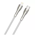 Forever Sleek kábel USB-C – Lightning, 1,0 m, 27W, fehér
