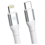 3MK Hyper Cable N-SERIES USB-C to Lightning kábel 1m 9V/2A 20W fehér
