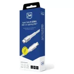 3MK Hyper Cable N-SERIES USB-C to Lightning kábel 1m 9V/2A 20W fehér