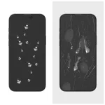 Tech-Protect Glass Fit+ temperált üveg 2-PACK XIAOMI POCO F7 5G készülékhez fekete