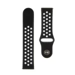 Tactical 267 Dupla szilikon szíj 22mm fekete/szürke