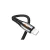 USAMS Fonott U-Tone Lightning kábel 1,2 m Power-off 2A Fast Charging fekete SJ344USB01 (US-SJ344)