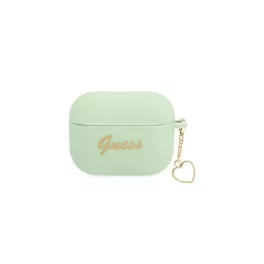   CG MOBILE GUESS CHARMS HEART szilikon tok (telefondísz) VILÁGOSZÖLD Apple AirPods Pro (GUAPLSCHSN)