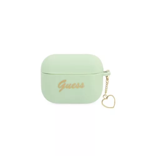 CG MOBILE GUESS CHARMS HEART szilikon tok (telefondísz) VILÁGOSZÖLD Apple AirPods Pro (GUAPLSCHSN)