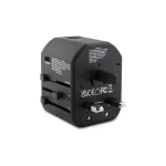 TUMI TUTA20WMSLK utazási adapter 20W USB-C / 2xUSB-A fekete