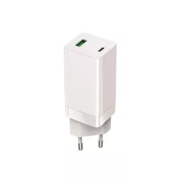Setty GAN fali töltő PD+QC USB+USB-C 65W LSI-02 JO fehér