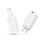 Setty GAN fali töltő PD+QC USB+USB-C 65W LSI-02 JO fehér