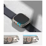 Edzett üveg Ringke ID FC Glass 4-PACK Apple Watch Ultra 1 / 2 / 3 (49 MM) készülékhez átlátszó