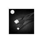 USAMS U18 microUSB 2A Gyors Töltő Kábel 1m SJ268USB01 (US-SJ268) fekete