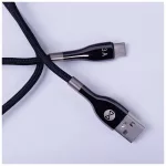 Forever Sleek USB–USB-C kábel 1,0 m 3A fekete
