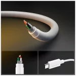 SPIGEN EB6010CC ESSENTIAL TYPE-C kábel 60W 100CM fehér