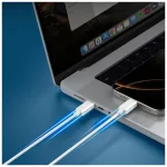 SPIGEN EB6010CC ESSENTIAL TYPE-C kábel 60W 100CM fehér
