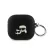 Karl Lagerfeld tok fekete KLA4PGKCPK Apple Airpods 4 készülékhez