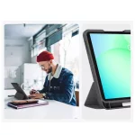 TECH-PROTECT SC PEN CANVAS Galaxy Tab A9+ / A11+ Plus 11.0 X210 / X215 / X216 / X230 / X235 / X236 készülékhez tok szénszürke