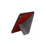 UNIQ Transforma Rigor tok iPad Air 10,9 (2020) készülékhez, antimikrobiális, korallpiros