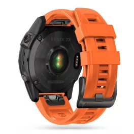   TECH-PROTECT ICONBAND óra szíj Garmin Fenix 5X / 5X PLUS / 6X / 6X PRO / 7X / 8 / 8 PRO (51 MM) készülékhez narancssárga
