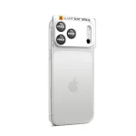 SPIGEN OPTIK PRO XL GLAS.TR "EZ FIT" kameravédő iPhone 17 Pro Max készülékhez ezüst