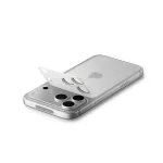 SPIGEN OPTIK PRO XL GLAS.TR "EZ FIT" kameravédő iPhone 17 Pro Max készülékhez ezüst