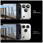 SPIGEN OPTIK PRO XL GLAS.TR "EZ FIT" kameravédő iPhone 17 Pro Max készülékhez ezüst