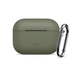 TECH-PROTECT szilikon kampó APPLE AIRPODS PRO 3 készülékhez olív zöld