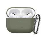 TECH-PROTECT szilikon kampó APPLE AIRPODS PRO 3 készülékhez olív zöld