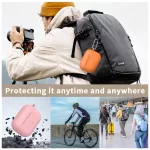 TECH-PROTECT szilikon kampó APPLE AIRPODS PRO 3 készülékhez olív zöld